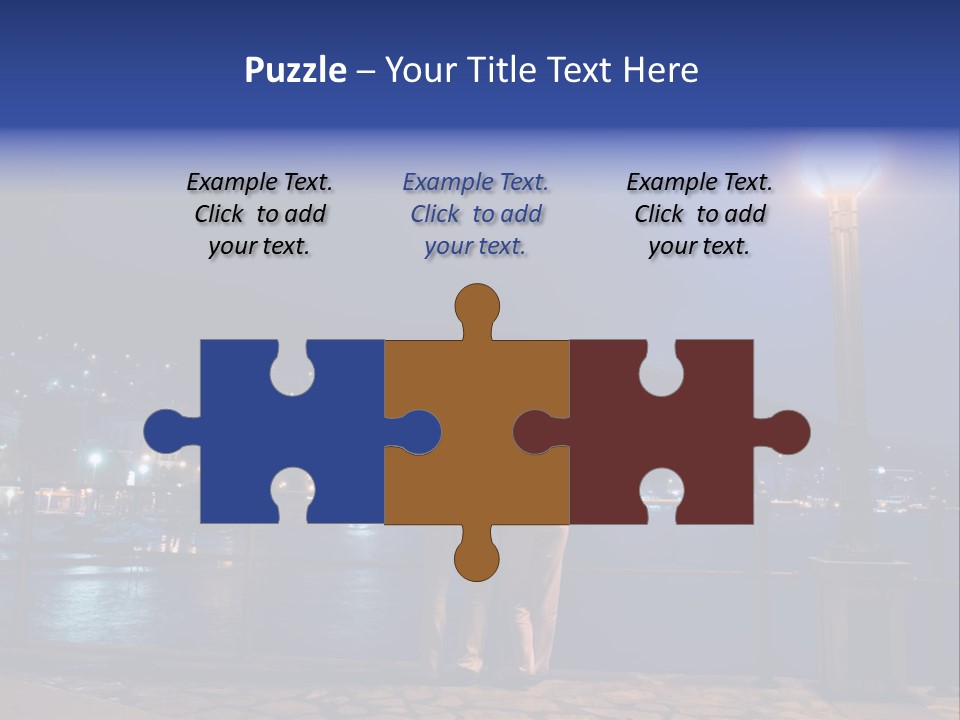 Male Holiday Weekend PowerPoint Template