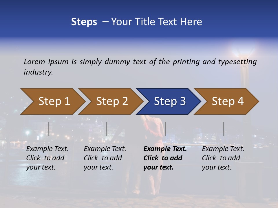 Male Holiday Weekend PowerPoint Template