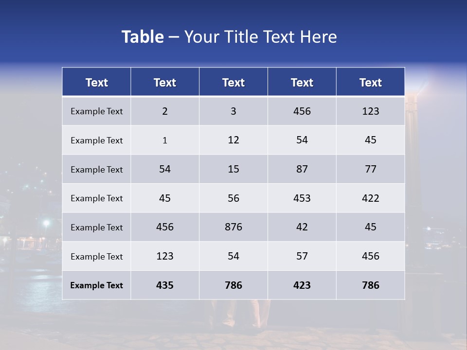 Male Holiday Weekend PowerPoint Template