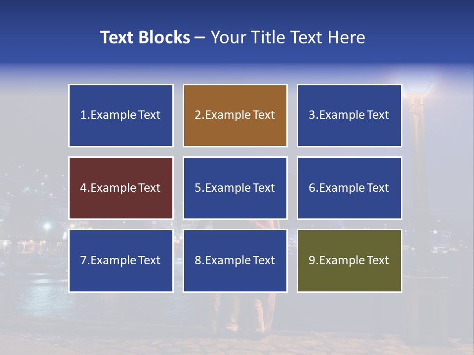 Male Holiday Weekend PowerPoint Template