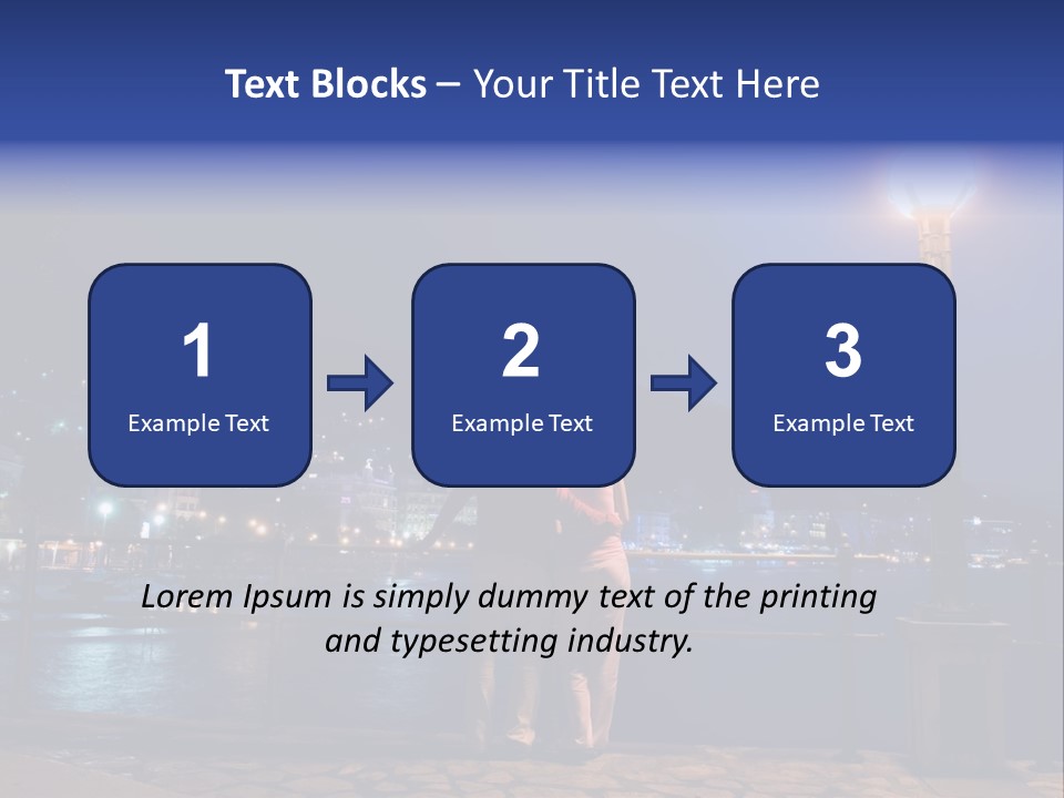 Male Holiday Weekend PowerPoint Template