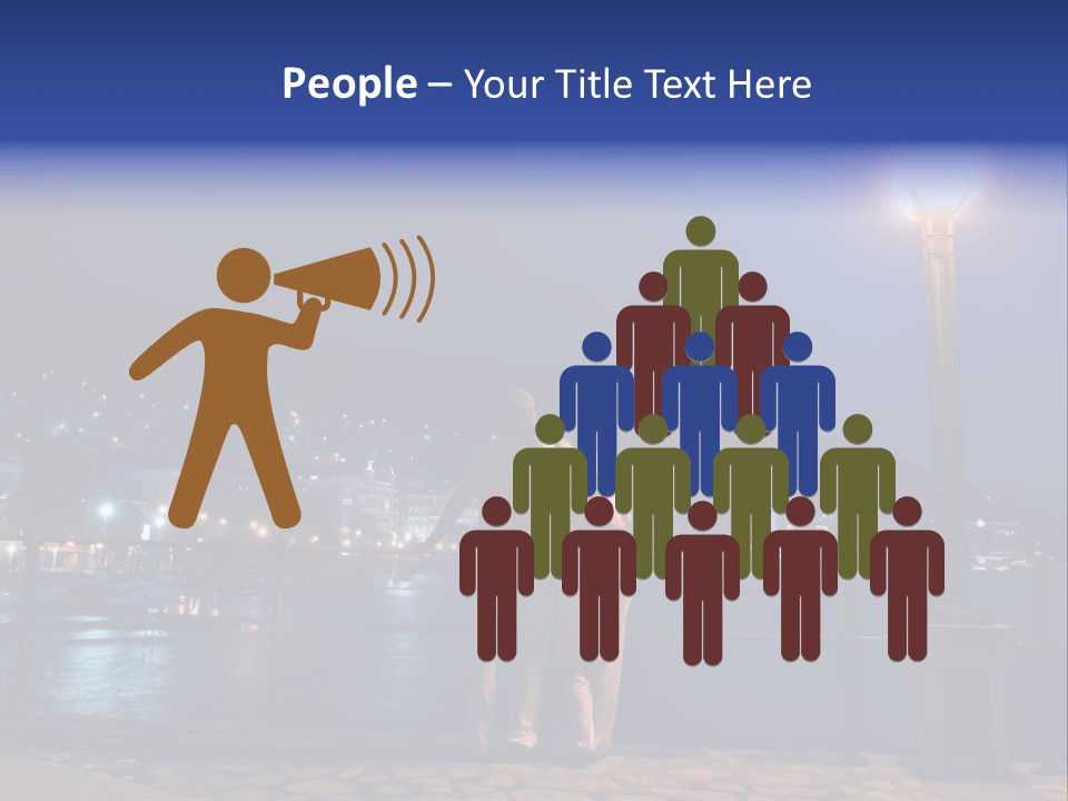 Male Holiday Weekend PowerPoint Template