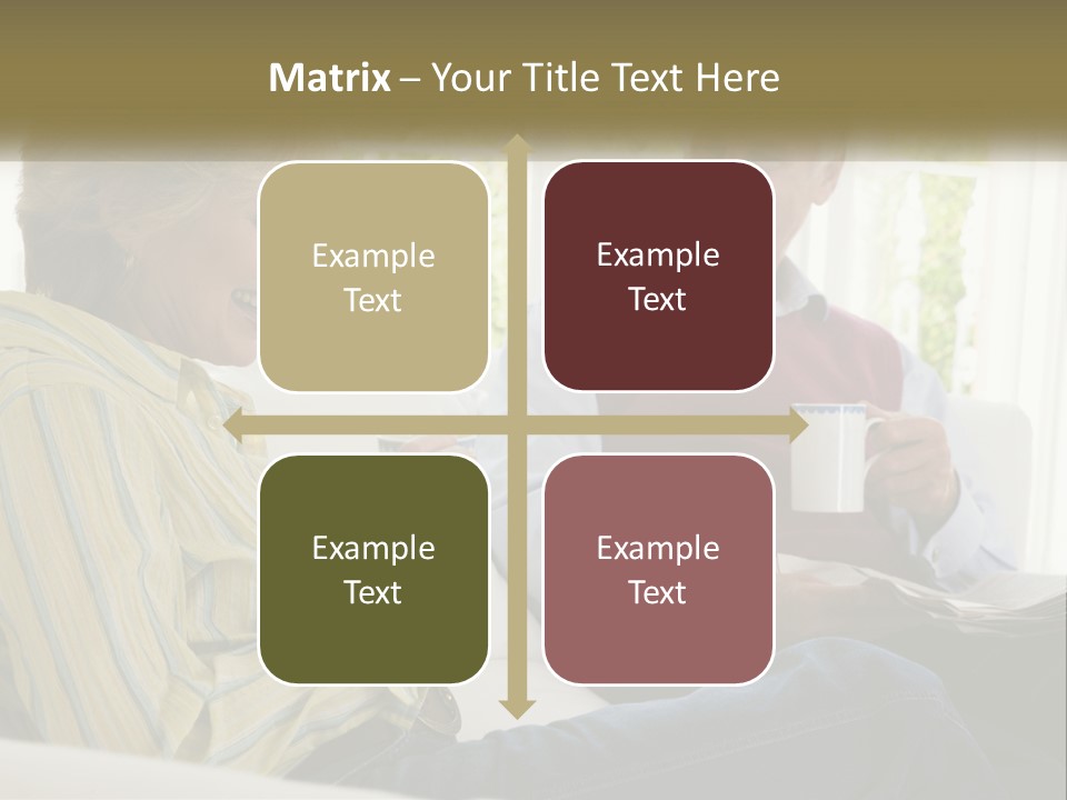 Togetherness Smiling Romantic PowerPoint Template