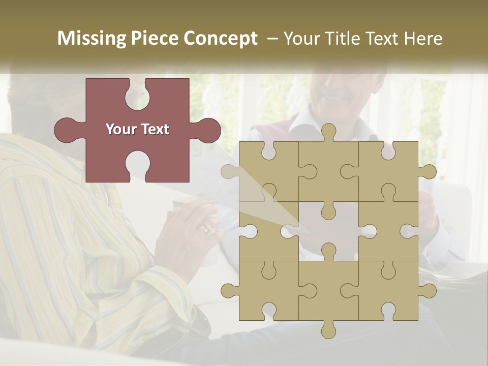 Togetherness Smiling Romantic PowerPoint Template