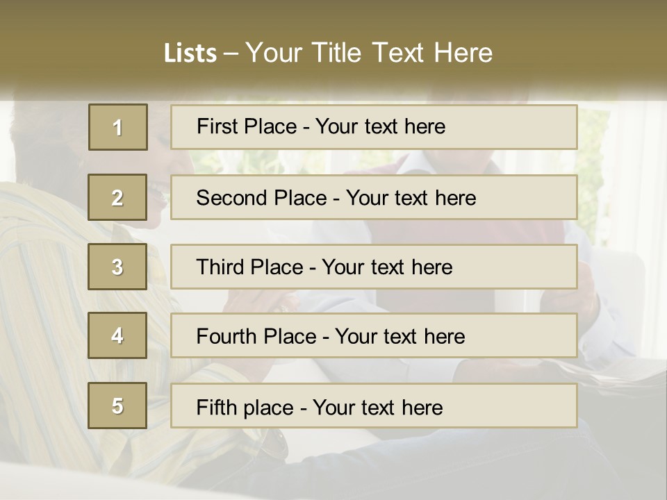 Togetherness Smiling Romantic PowerPoint Template