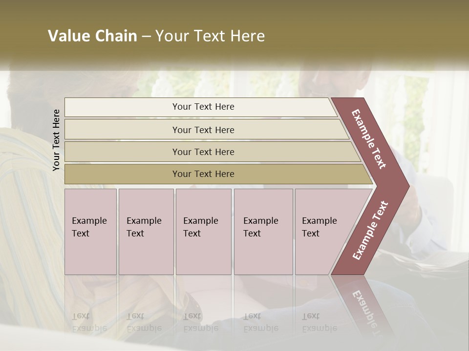Togetherness Smiling Romantic PowerPoint Template