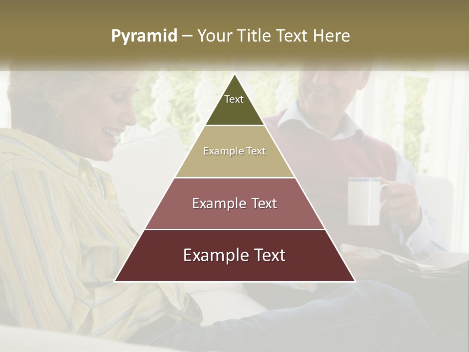 Togetherness Smiling Romantic PowerPoint Template