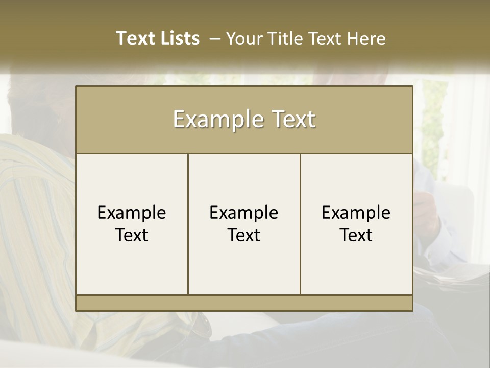 Togetherness Smiling Romantic PowerPoint Template