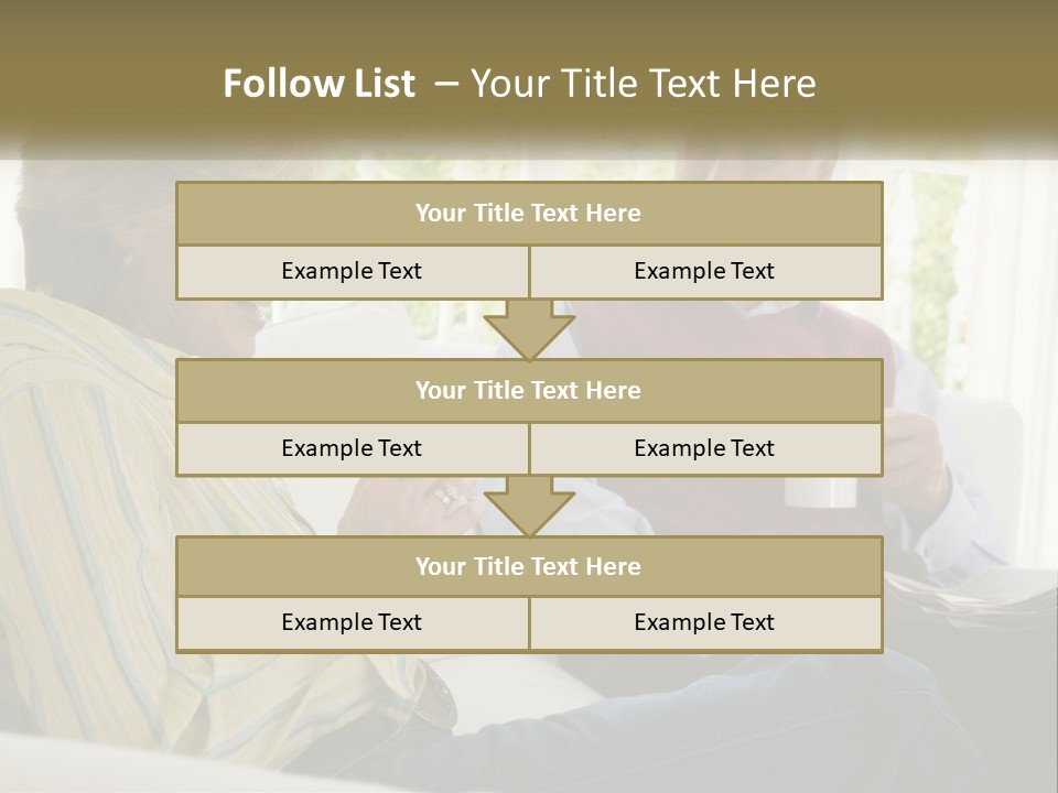 Togetherness Smiling Romantic PowerPoint Template
