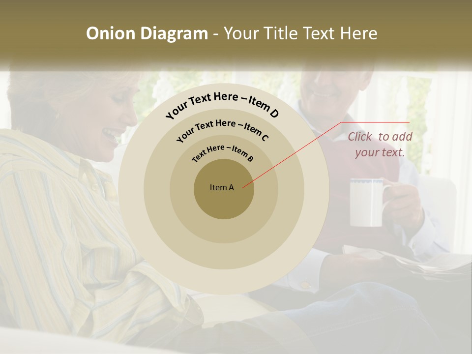 Togetherness Smiling Romantic PowerPoint Template