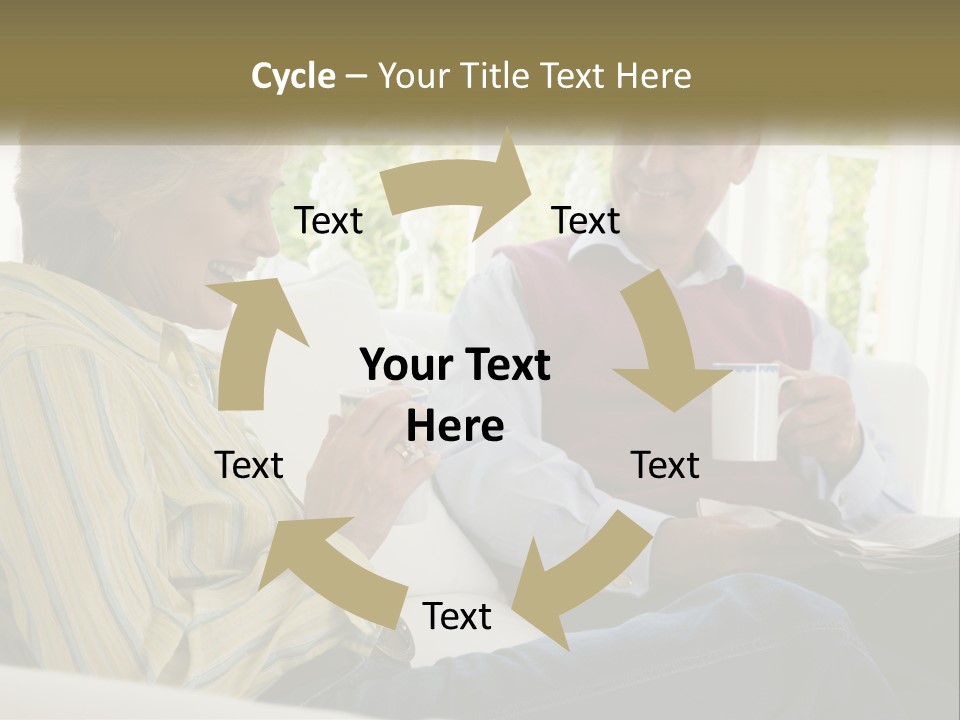 Togetherness Smiling Romantic PowerPoint Template