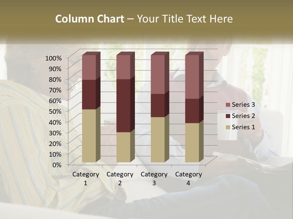 Togetherness Smiling Romantic PowerPoint Template