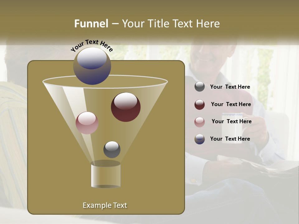 Togetherness Smiling Romantic PowerPoint Template