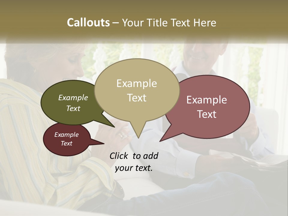 Togetherness Smiling Romantic PowerPoint Template