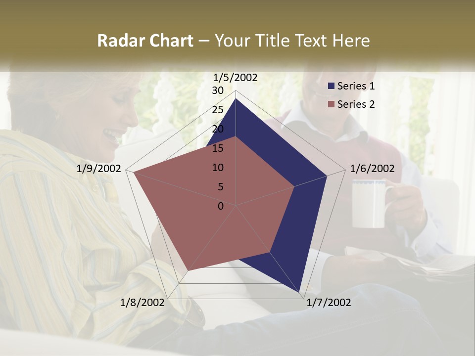 Togetherness Smiling Romantic PowerPoint Template