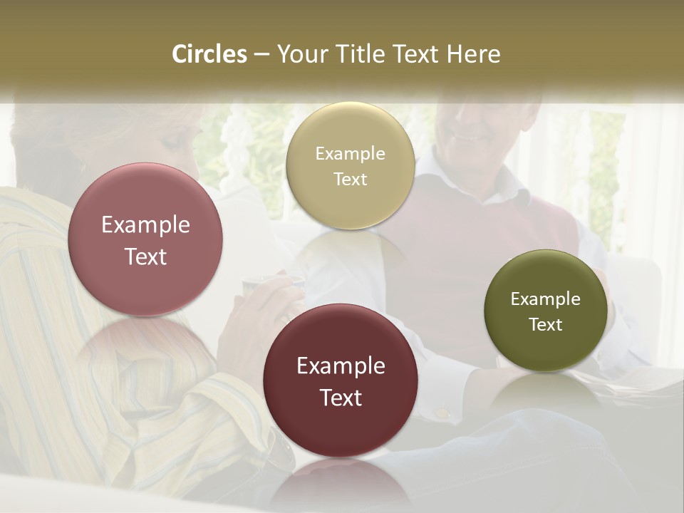 Togetherness Smiling Romantic PowerPoint Template