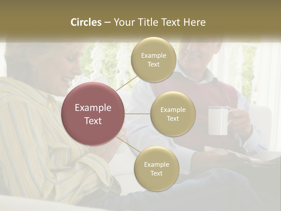 Togetherness Smiling Romantic PowerPoint Template