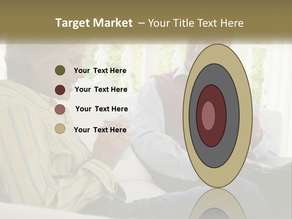 Togetherness Smiling Romantic PowerPoint Template