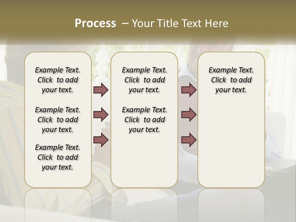 Togetherness Smiling Romantic PowerPoint Template