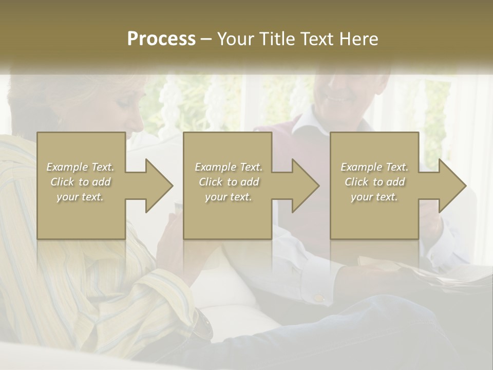 Togetherness Smiling Romantic PowerPoint Template