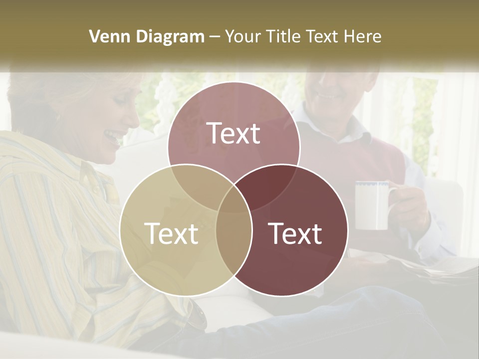 Togetherness Smiling Romantic PowerPoint Template