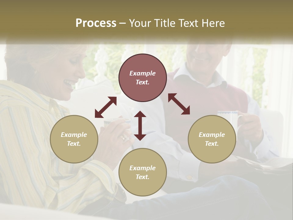 Togetherness Smiling Romantic PowerPoint Template