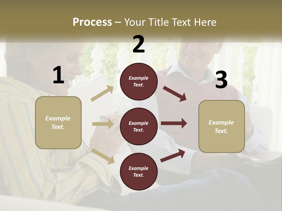 Togetherness Smiling Romantic PowerPoint Template