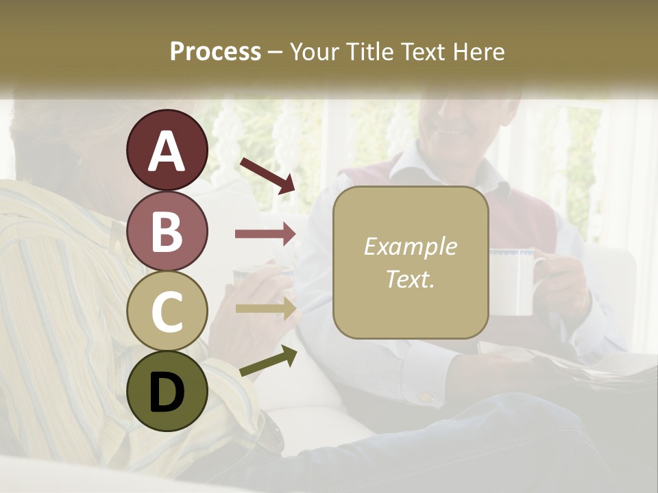 Togetherness Smiling Romantic PowerPoint Template
