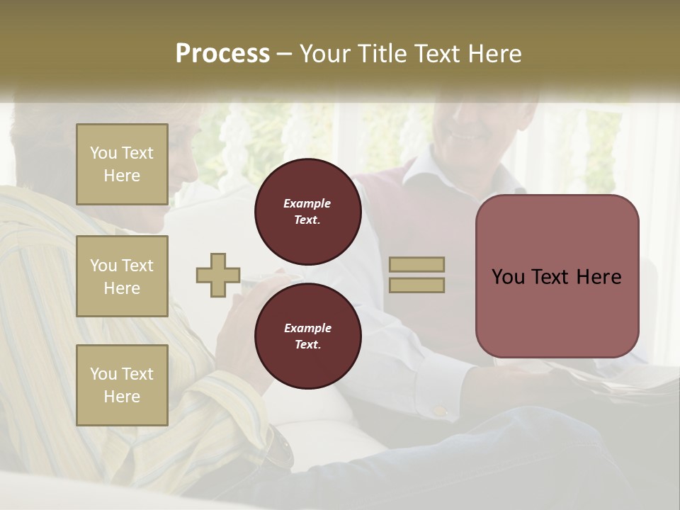 Togetherness Smiling Romantic PowerPoint Template