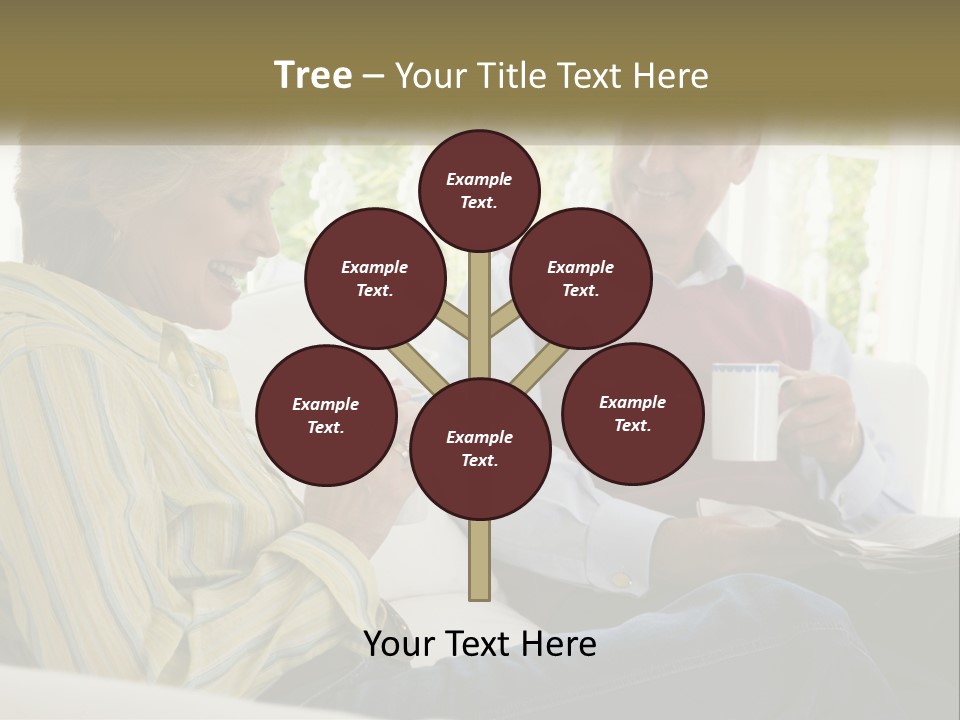 Togetherness Smiling Romantic PowerPoint Template