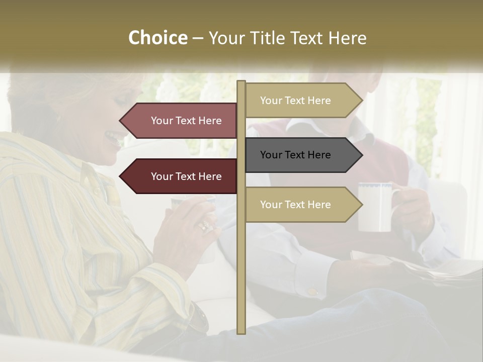 Togetherness Smiling Romantic PowerPoint Template