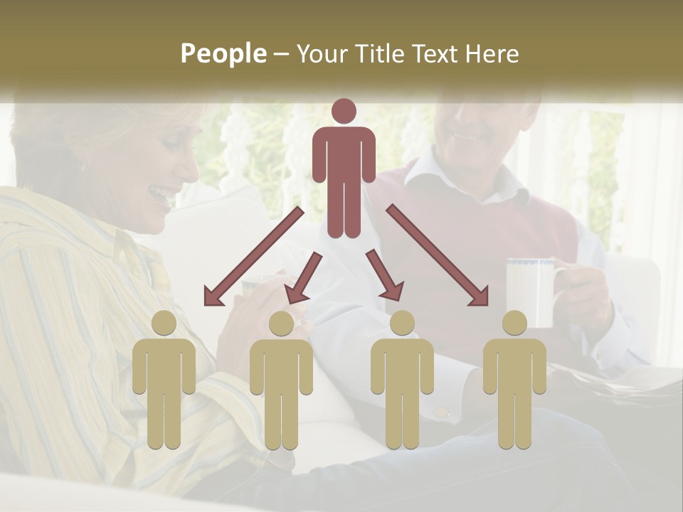 Togetherness Smiling Romantic PowerPoint Template