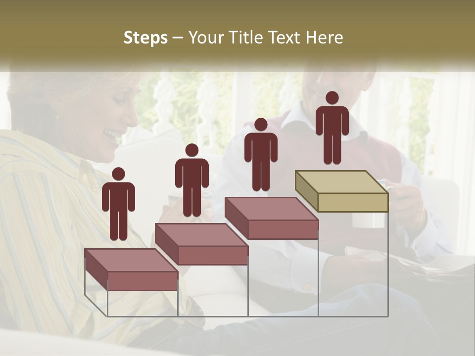 Togetherness Smiling Romantic PowerPoint Template