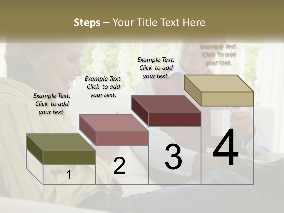 Togetherness Smiling Romantic PowerPoint Template