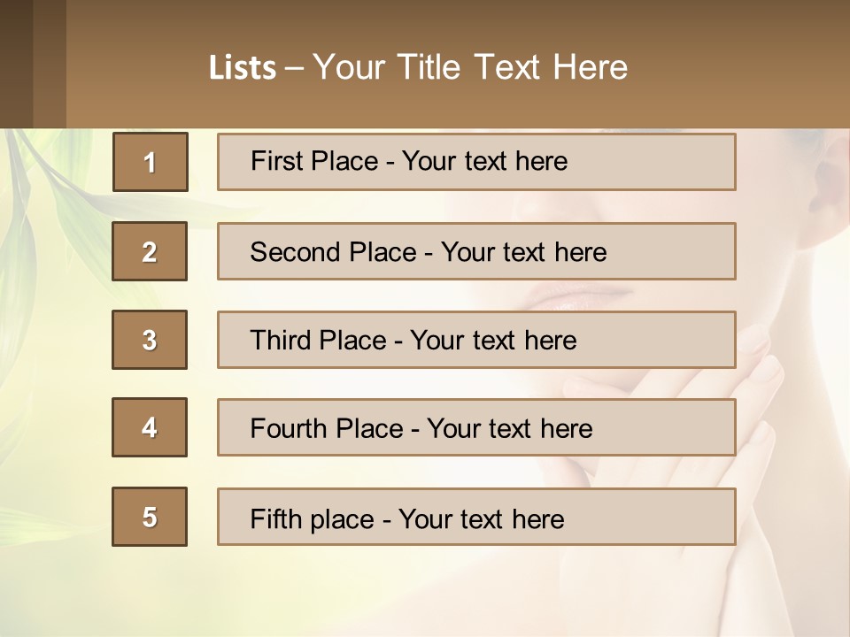 Nature Remedial Healthy PowerPoint Template