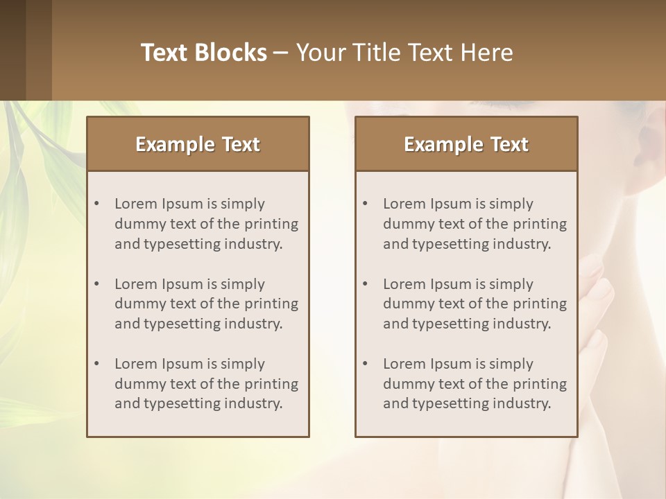 Nature Remedial Healthy PowerPoint Template