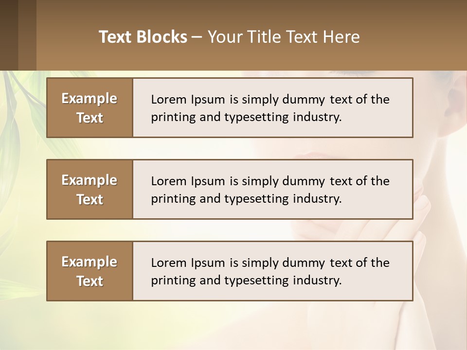 Nature Remedial Healthy PowerPoint Template