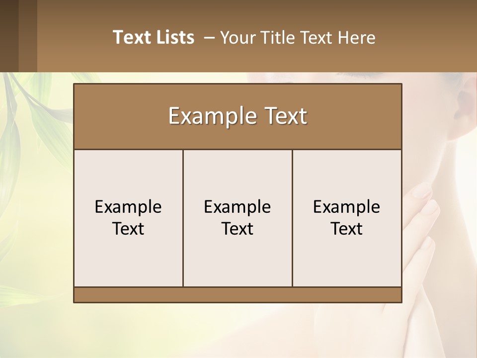 Nature Remedial Healthy PowerPoint Template