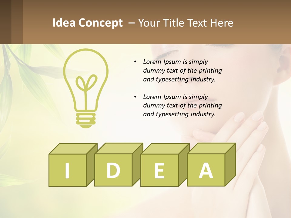 Nature Remedial Healthy PowerPoint Template