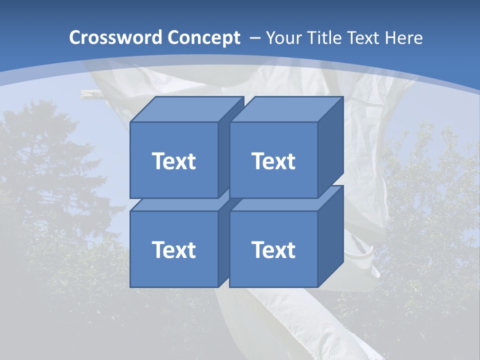 Wash Blue Dry PowerPoint Template