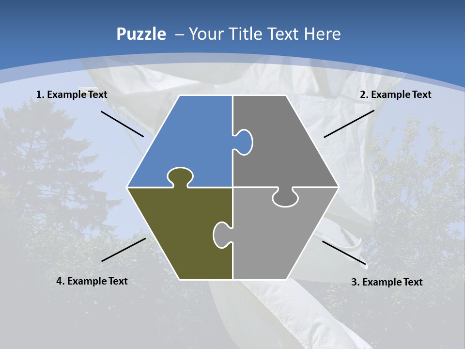 Wash Blue Dry PowerPoint Template