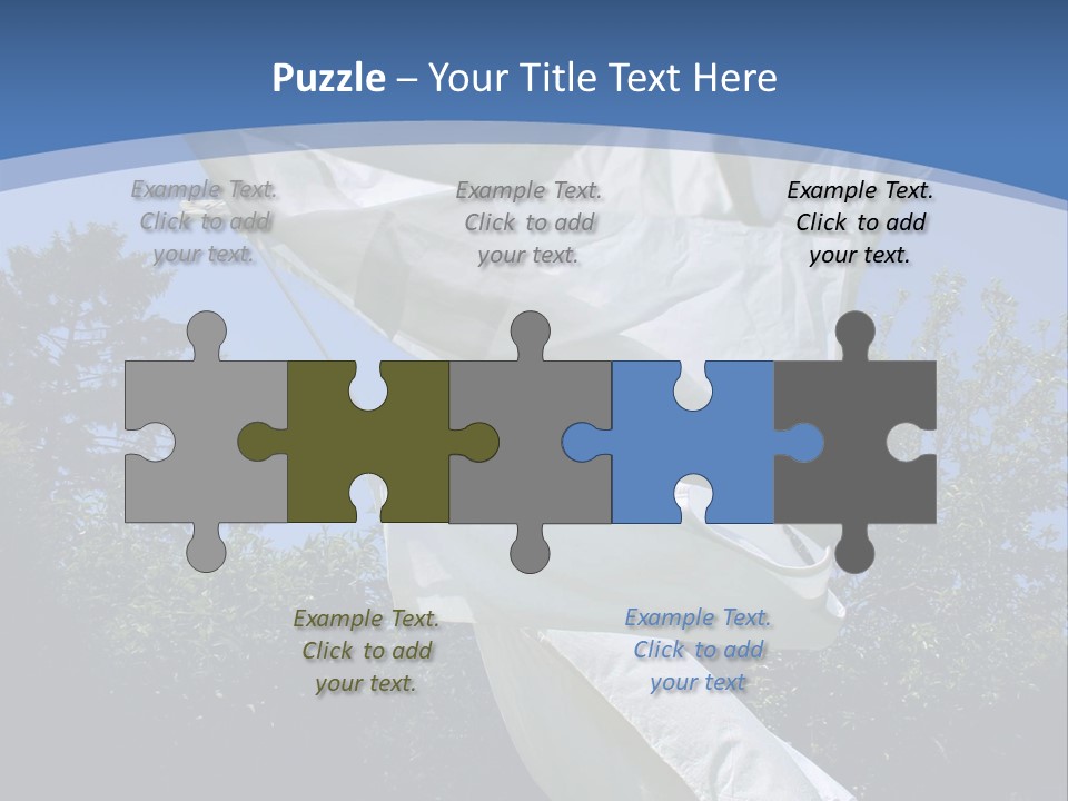 Wash Blue Dry PowerPoint Template