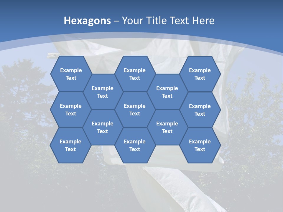 Wash Blue Dry PowerPoint Template