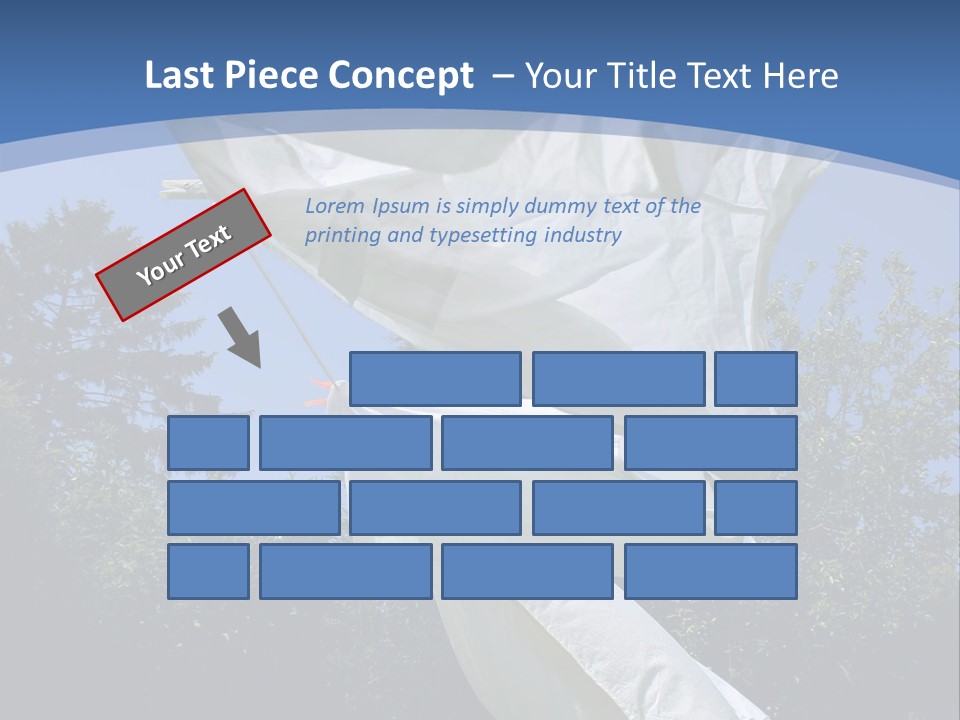 Wash Blue Dry PowerPoint Template