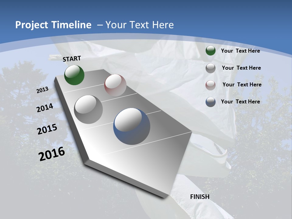 Wash Blue Dry PowerPoint Template