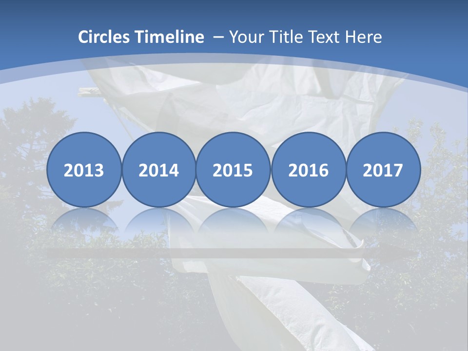 Wash Blue Dry PowerPoint Template