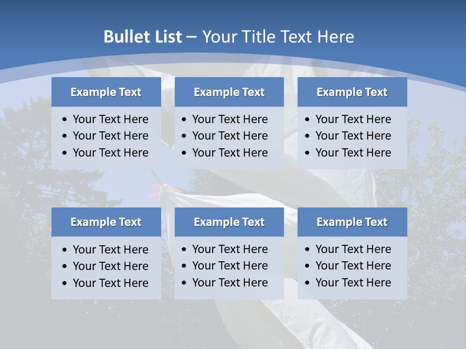 Wash Blue Dry PowerPoint Template
