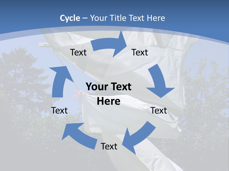 Wash Blue Dry PowerPoint Template