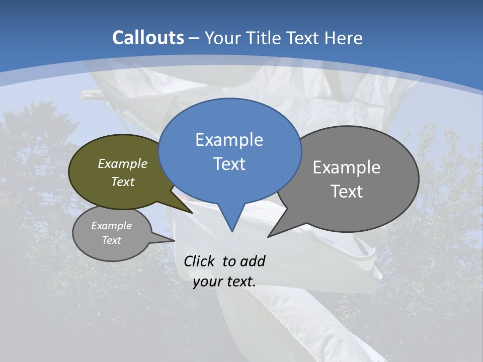 Wash Blue Dry PowerPoint Template
