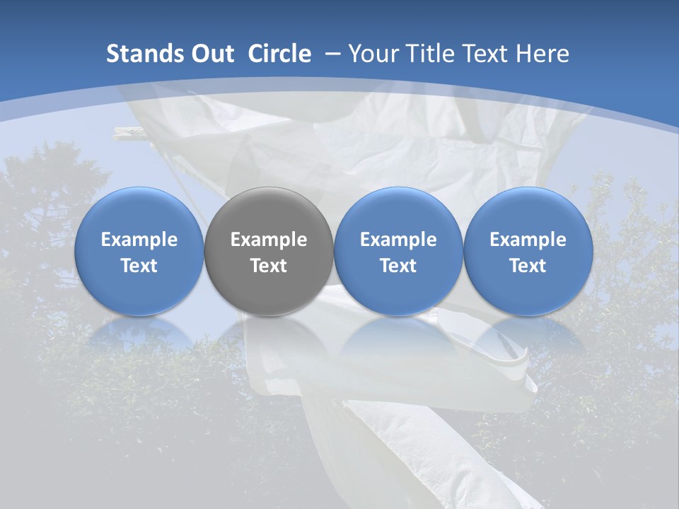 Wash Blue Dry PowerPoint Template